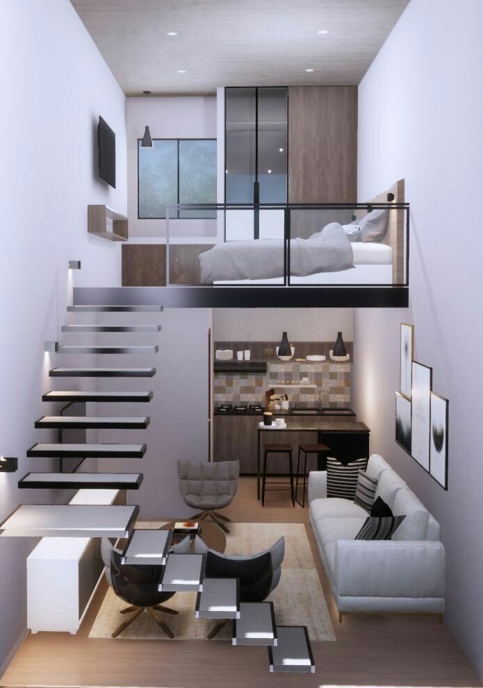 5 Ide Model Mezzanine dengan Desain Interior Modern - Teak Furn Indonesia